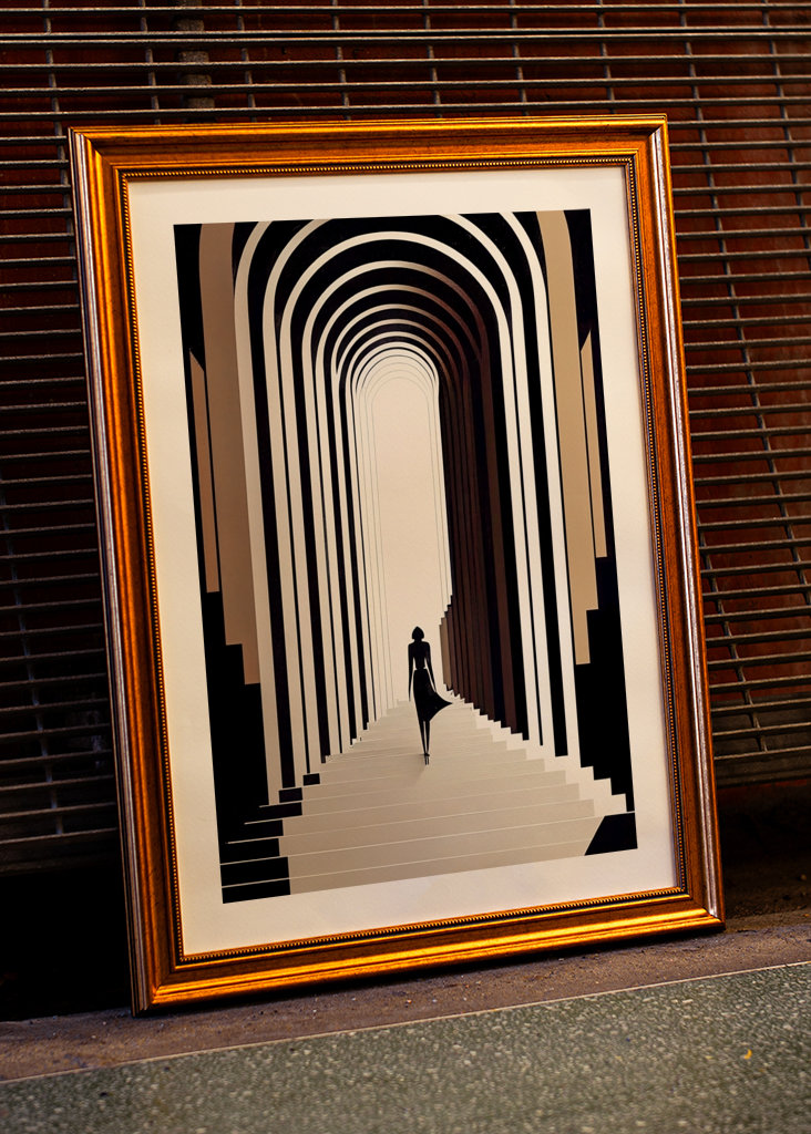 Silhouette Passage - Art Deco