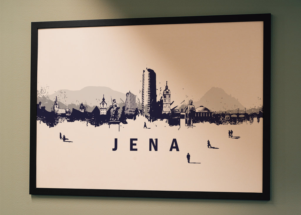 Skyline von Jena