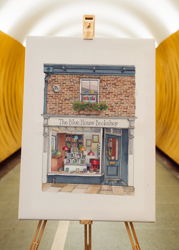 Bokhandelen Blått hus