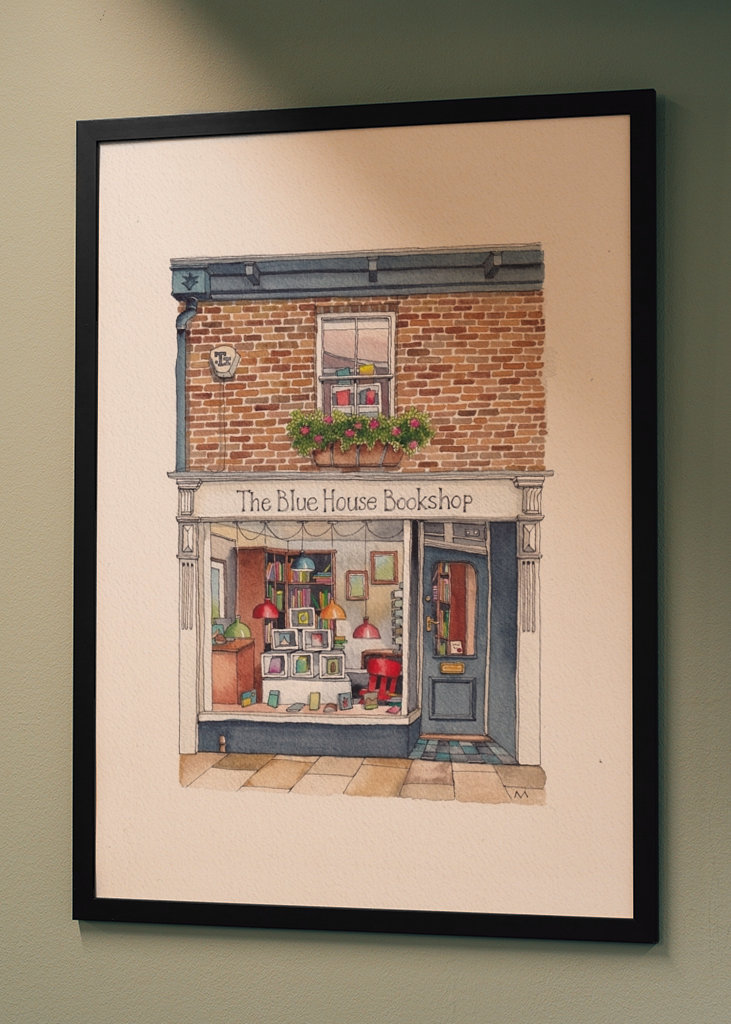 Bokhandelen Blått hus