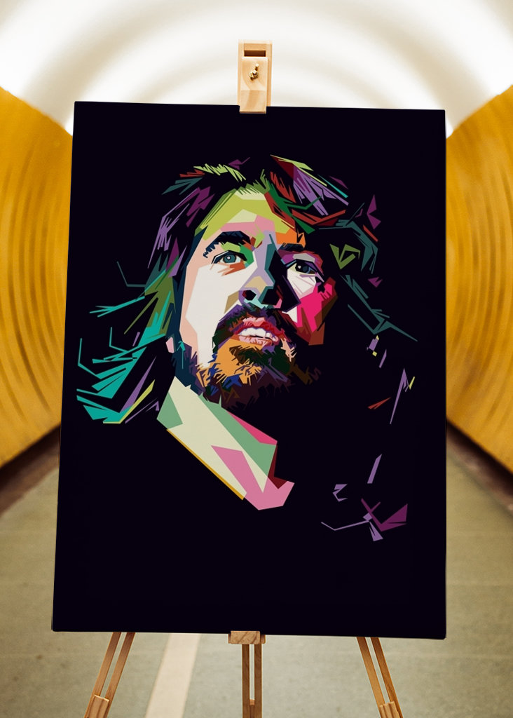 Dave G stijl wpap pop art