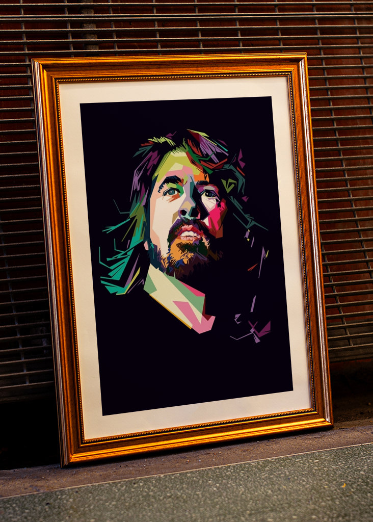 Dave G stijl wpap pop art