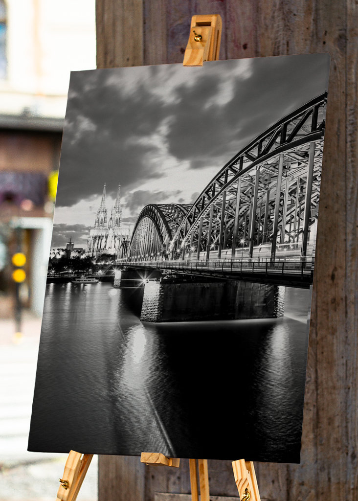 Köln mit dem Dom bei Nacht