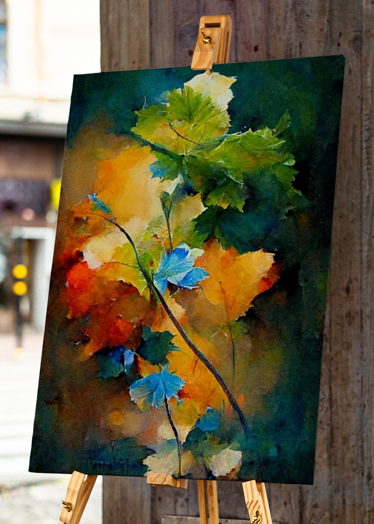 Abstraktní listy #5