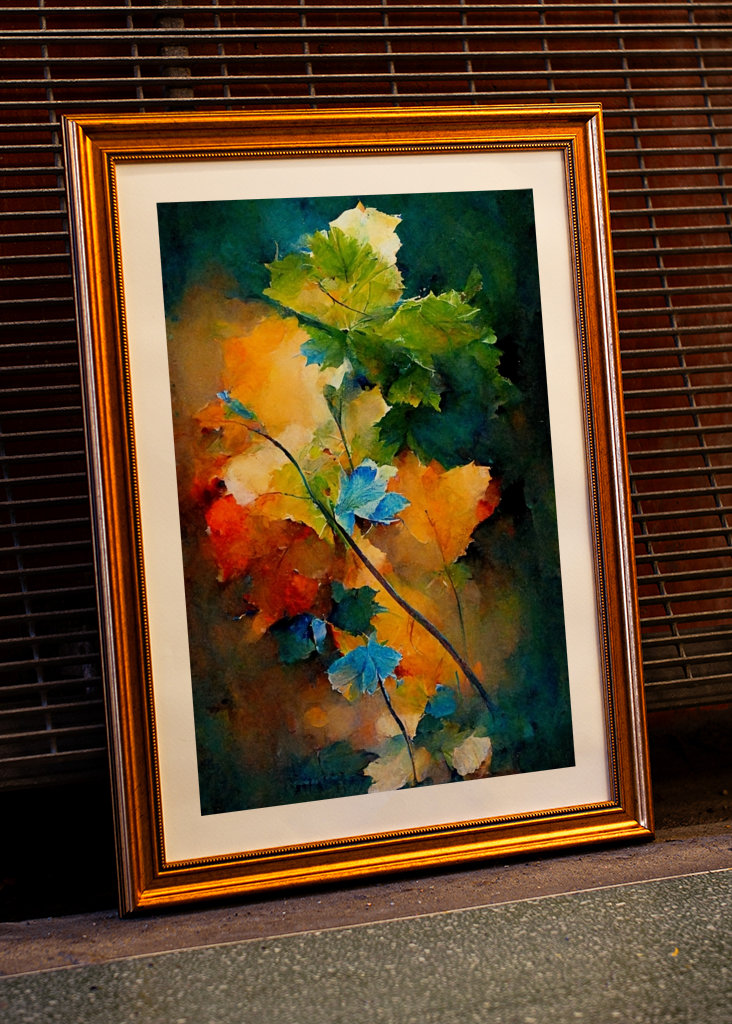 Abstraktní listy #5