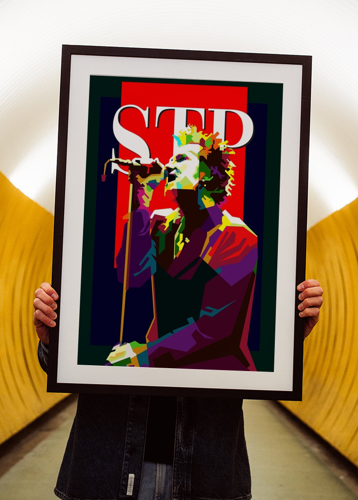 Scott Weiland Pop Art WPAP