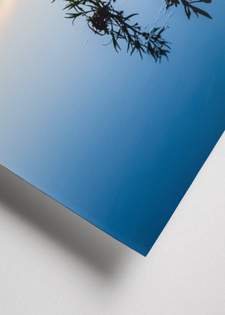 Zonsondergang aan de Waddenzee