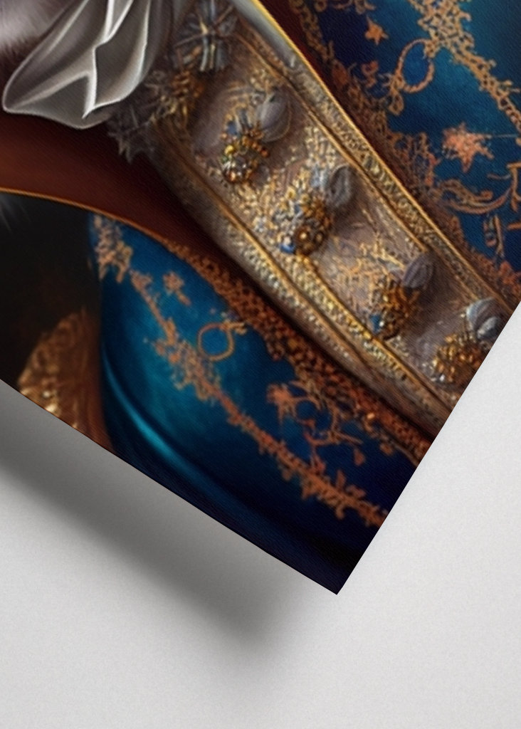 Aristocrat cat portrait 