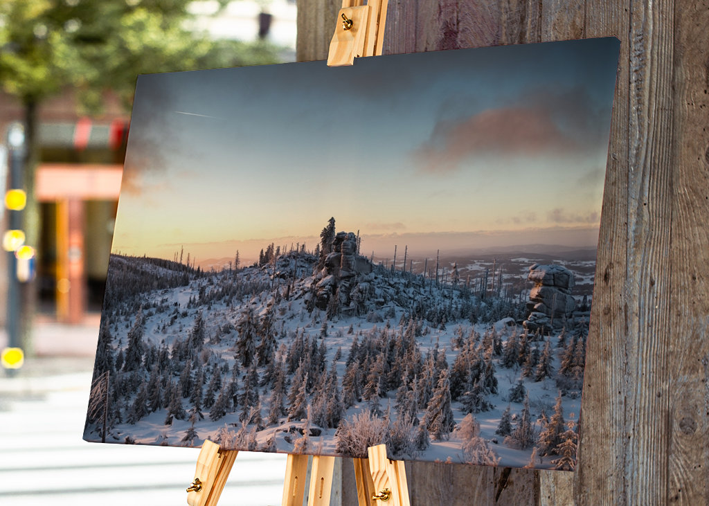 Solnedgang ved Dreisessel 