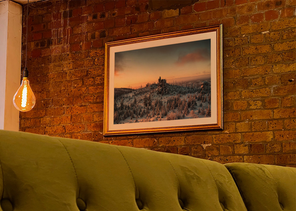 Solnedgang ved Dreisessel 