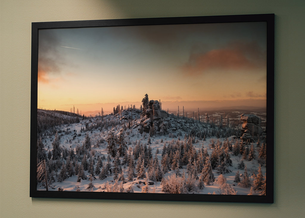 Solnedgang ved Dreisessel 