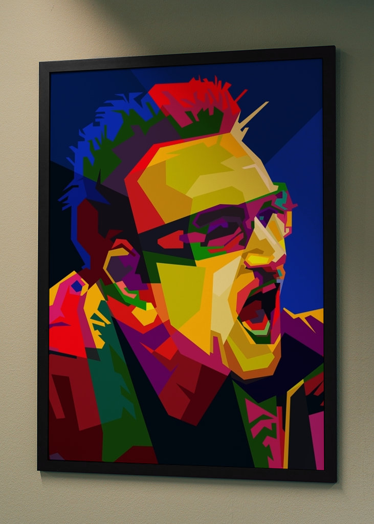 Bono Pop Art WPAP
