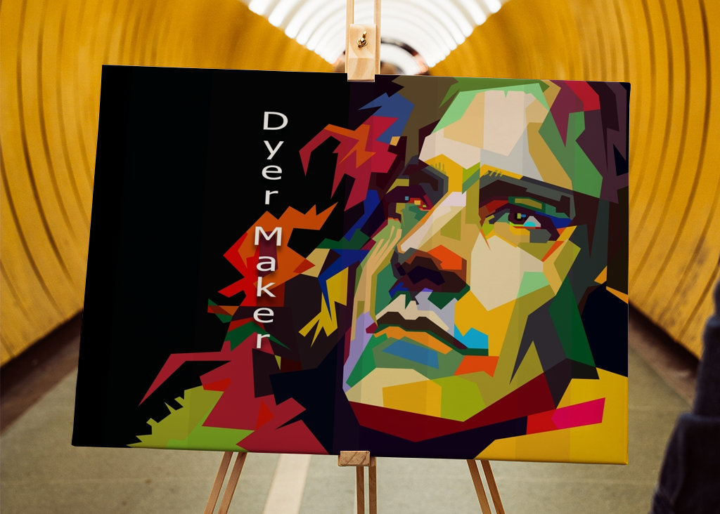 Robert Plant Pop Art WPAP