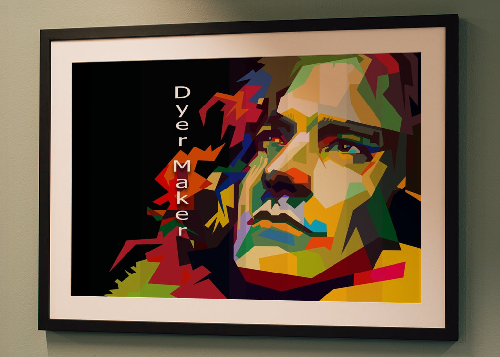Robert Plant Pop Art WPAP