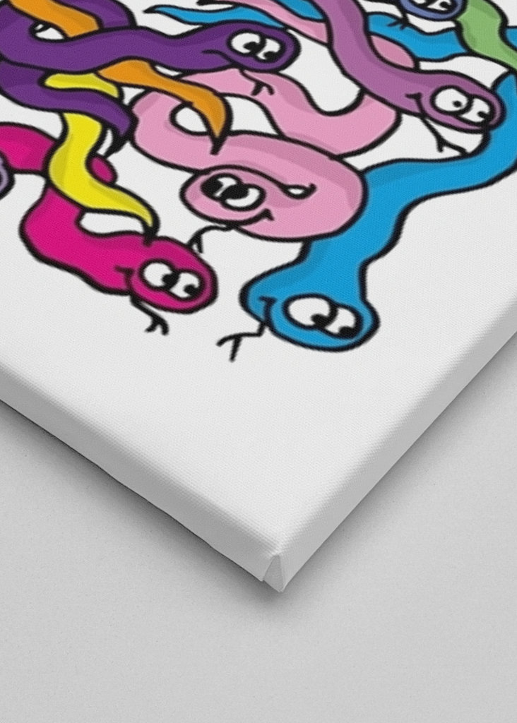 un mucchio di serpenti