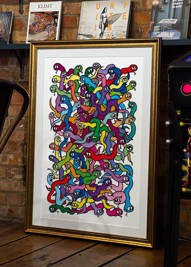 un mucchio di serpenti