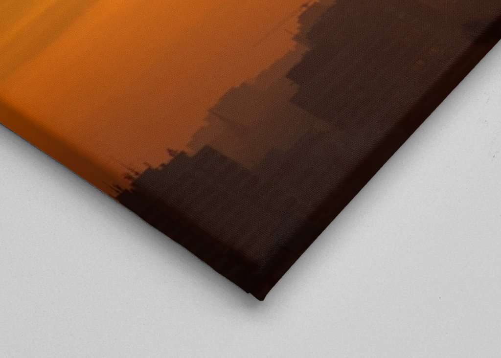 Skyline Amanecer en la ciudad de Berlín 