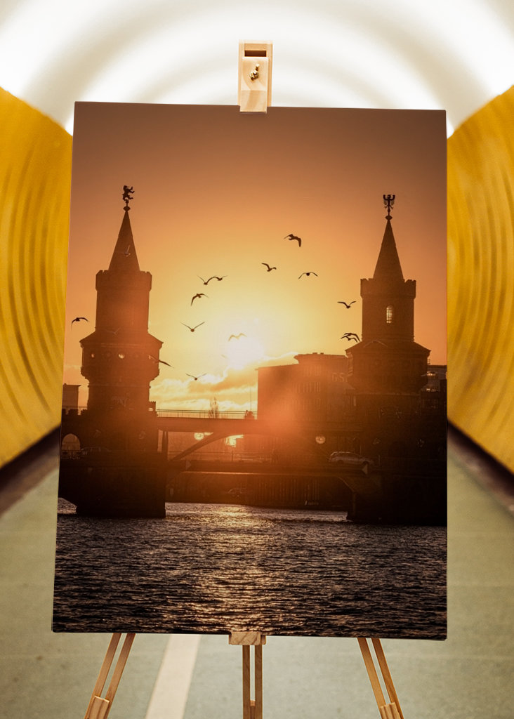 Oberbaumbrücke Sonnenaufgang