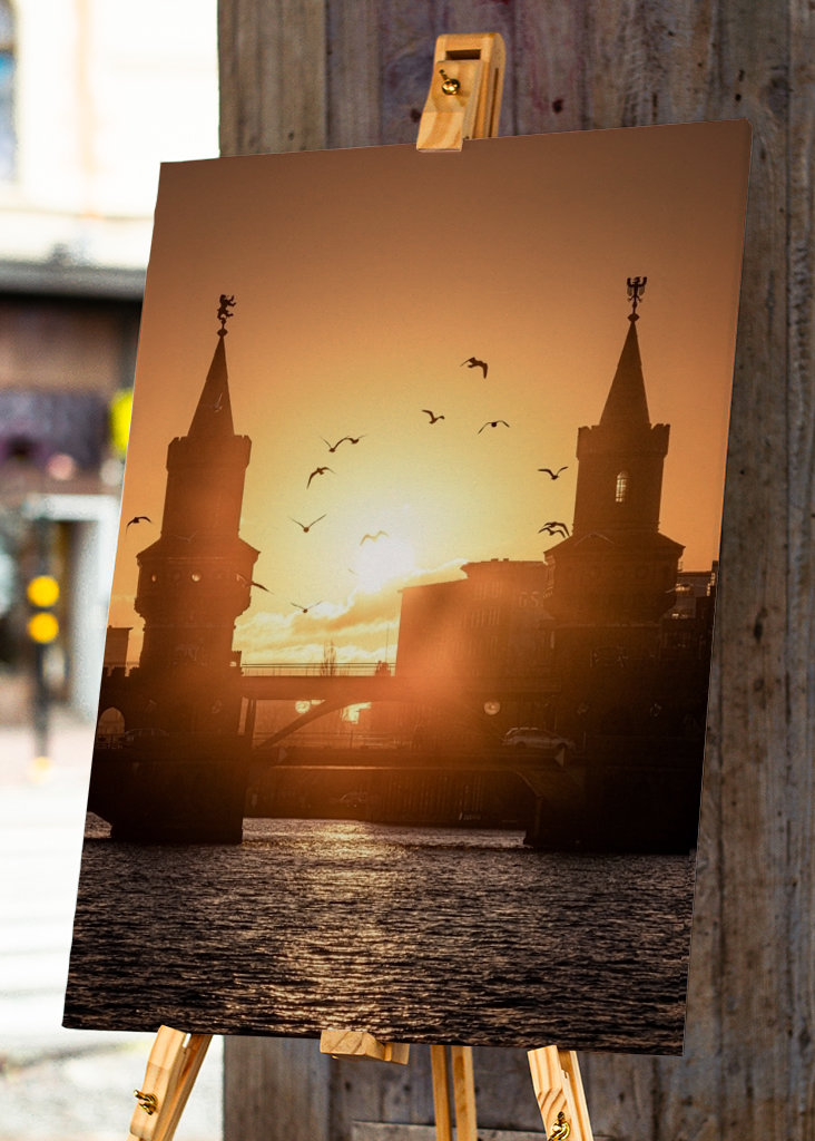 Oberbaumbrücke Sonnenaufgang