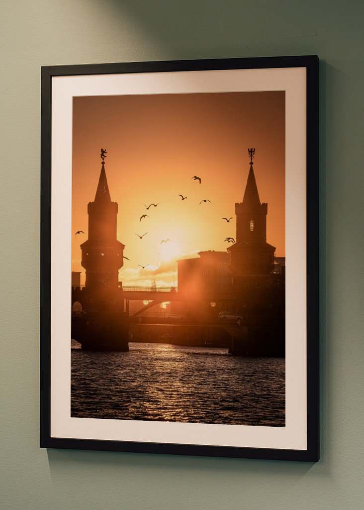 Oberbaumbrücke Sonnenaufgang