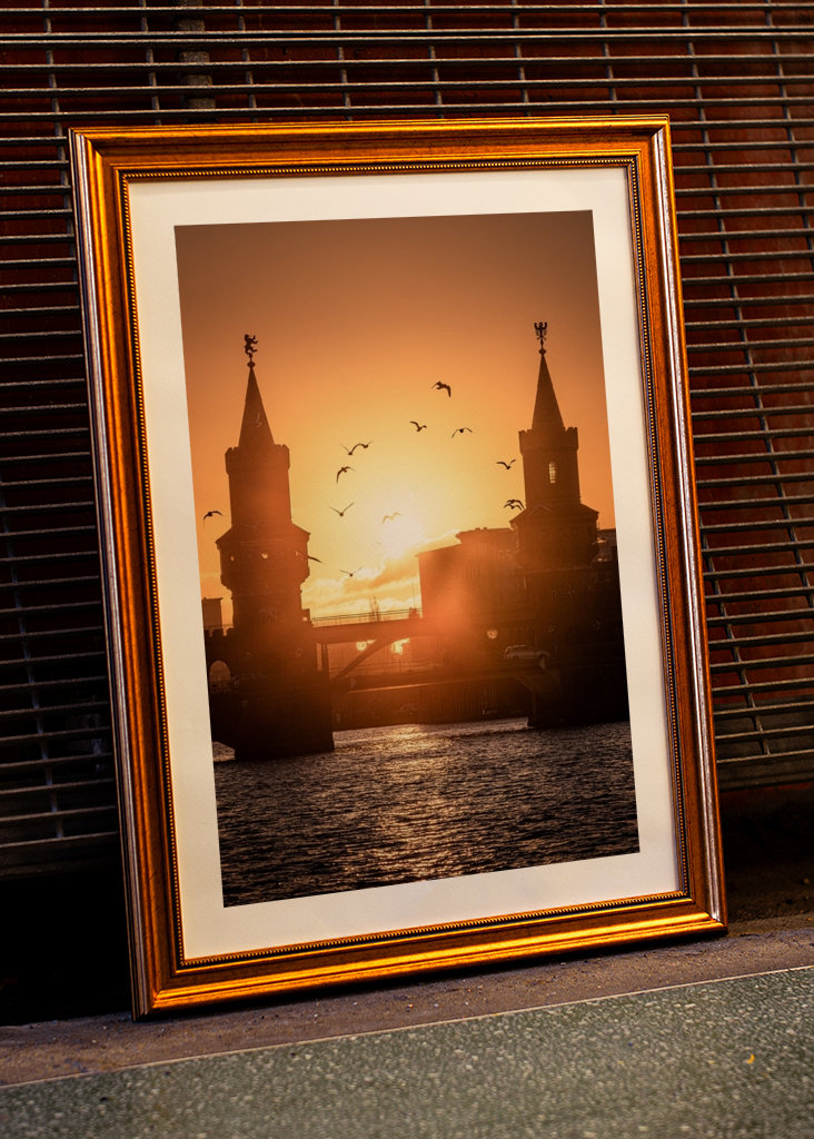 Oberbaumbrücke Sonnenaufgang