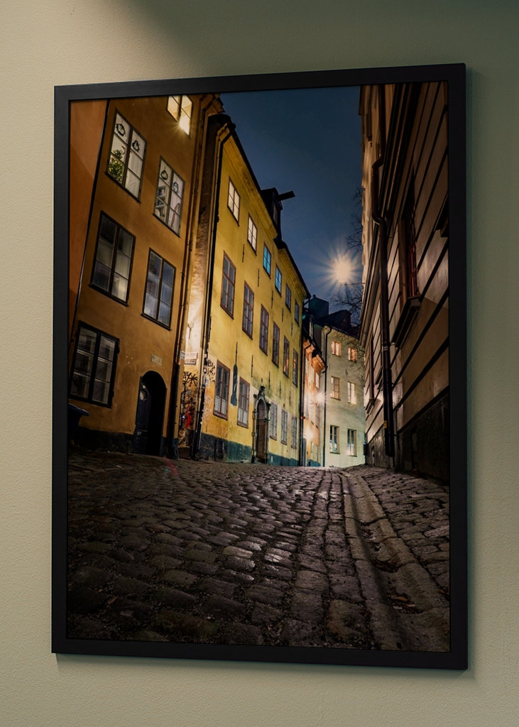 A night in Stockholms Old town