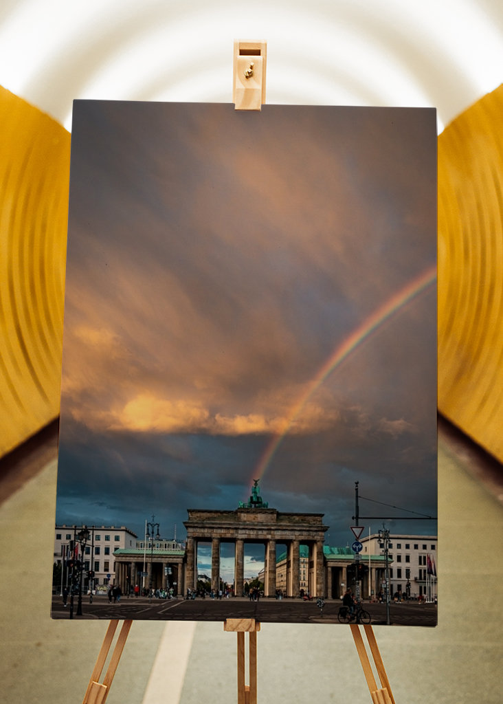 Brandenburger Tor Regenbogen
