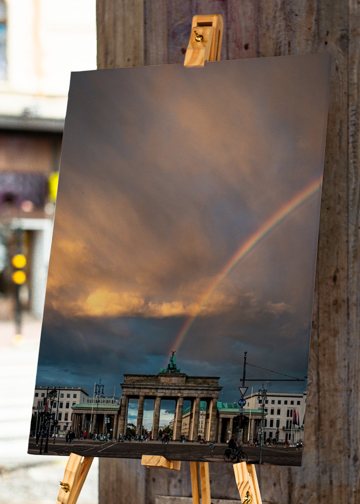 Brandenburger Tor Regenbogen