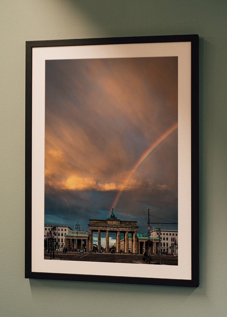 Brandenburger Tor Regenbogen