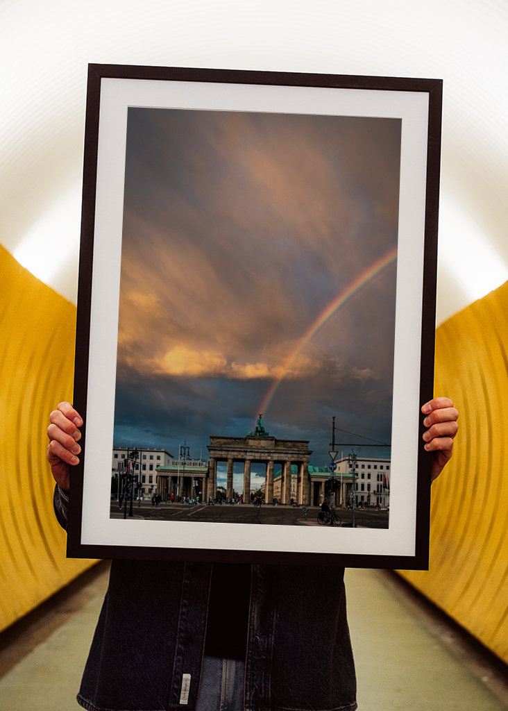 Brandenburger Tor Regenbogen