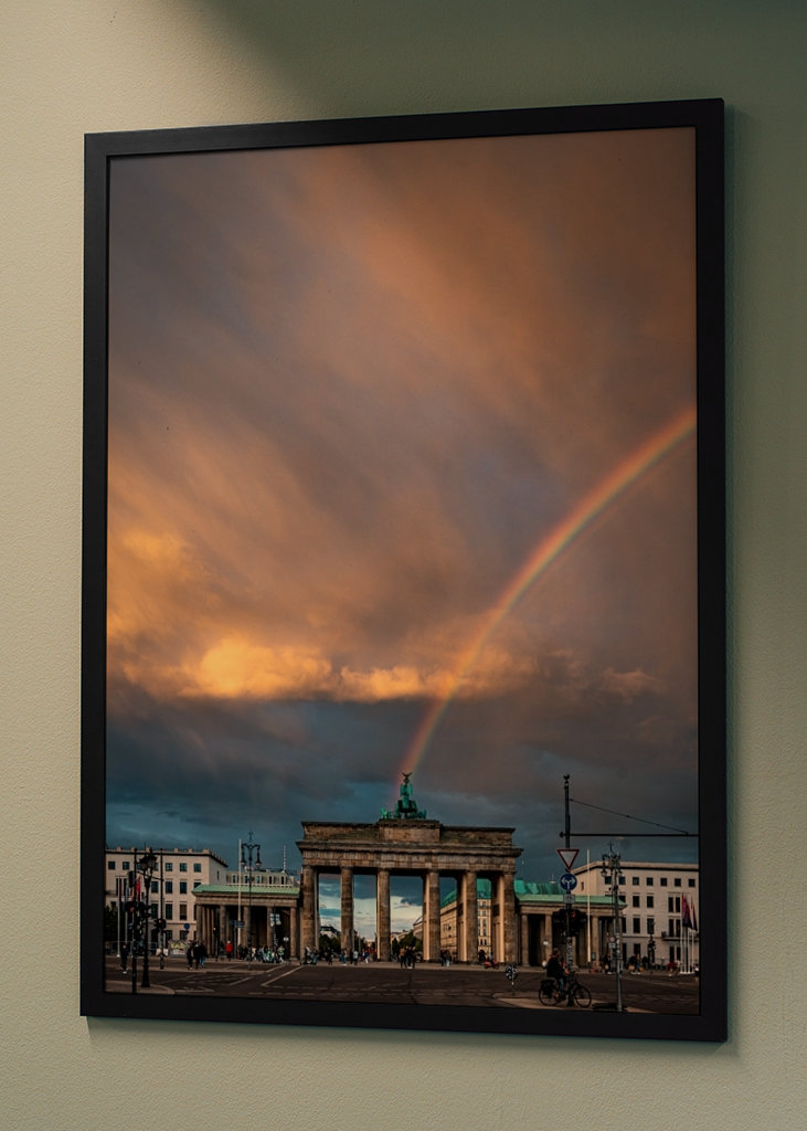 Brandenburger Tor Regenbogen