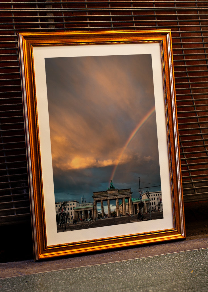 Brandenburger Tor Regenbogen