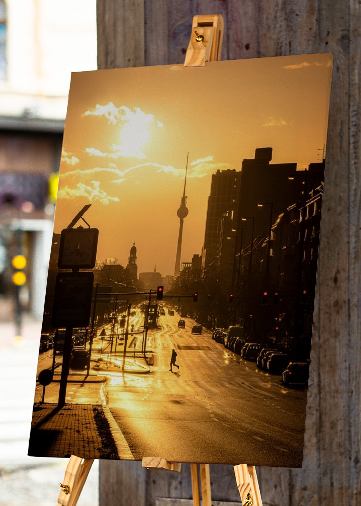 Lichtenberger Sonnenuntergang