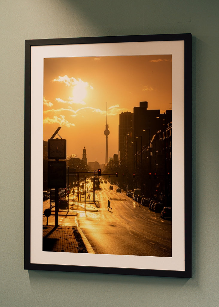 Lichtenberger Sonnenuntergang