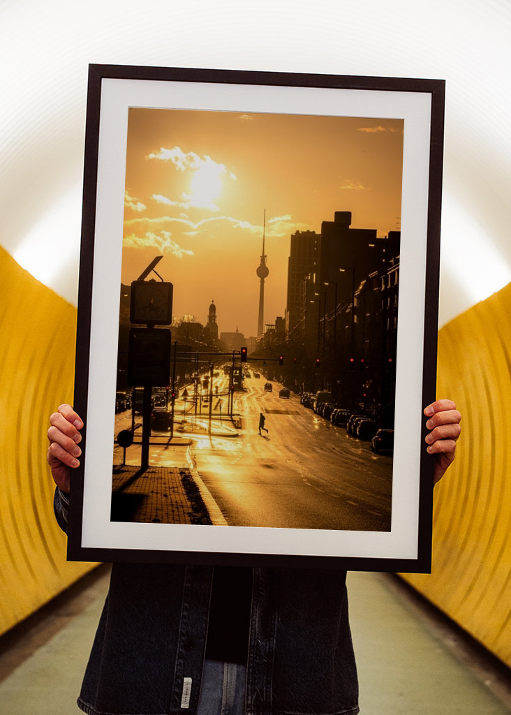 Lichtenberger Sonnenuntergang