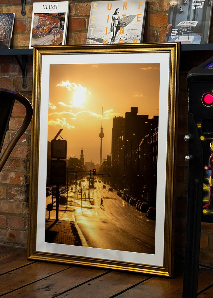 Lichtenberger Sonnenuntergang