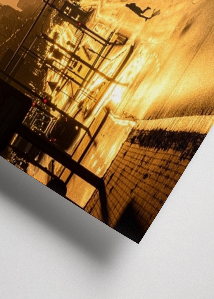 Lichtenberger Sonnenuntergang