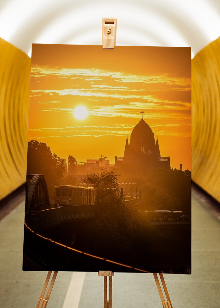 Sonnenaufgang Möckernbrücke