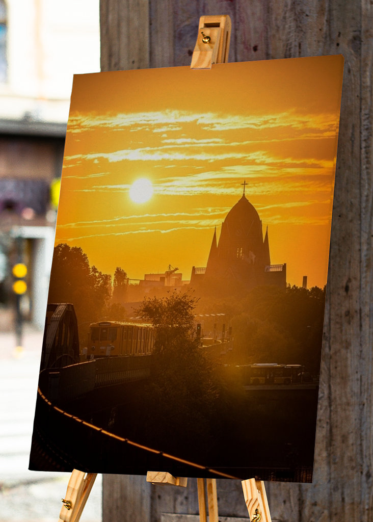 Sonnenaufgang Möckernbrücke