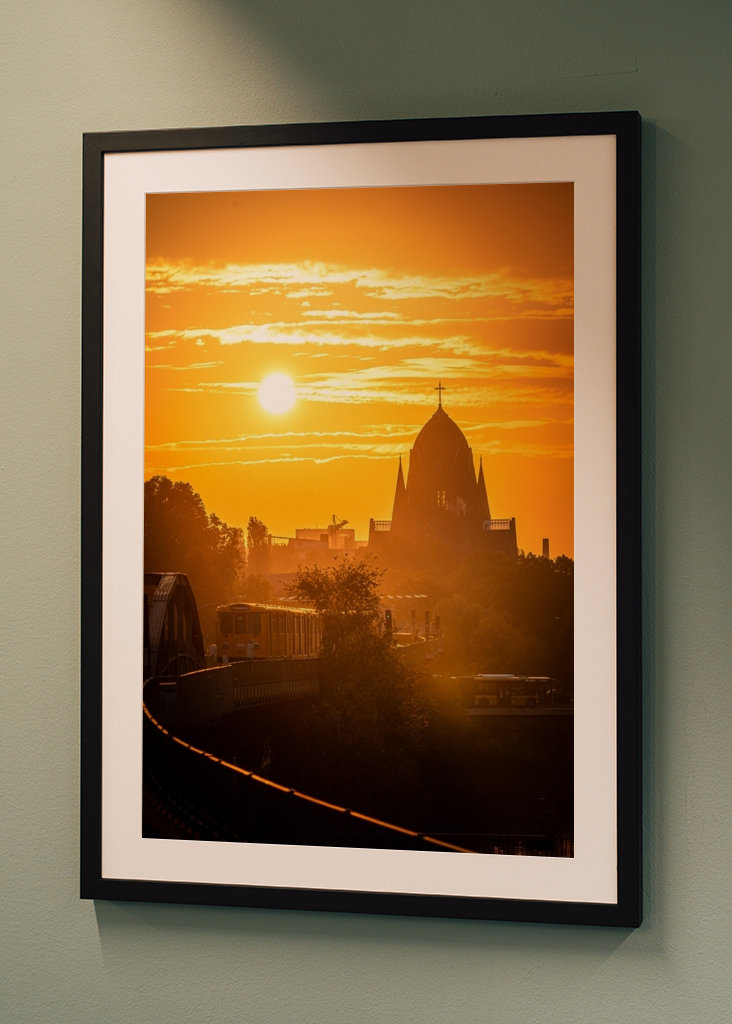 Sonnenaufgang Möckernbrücke