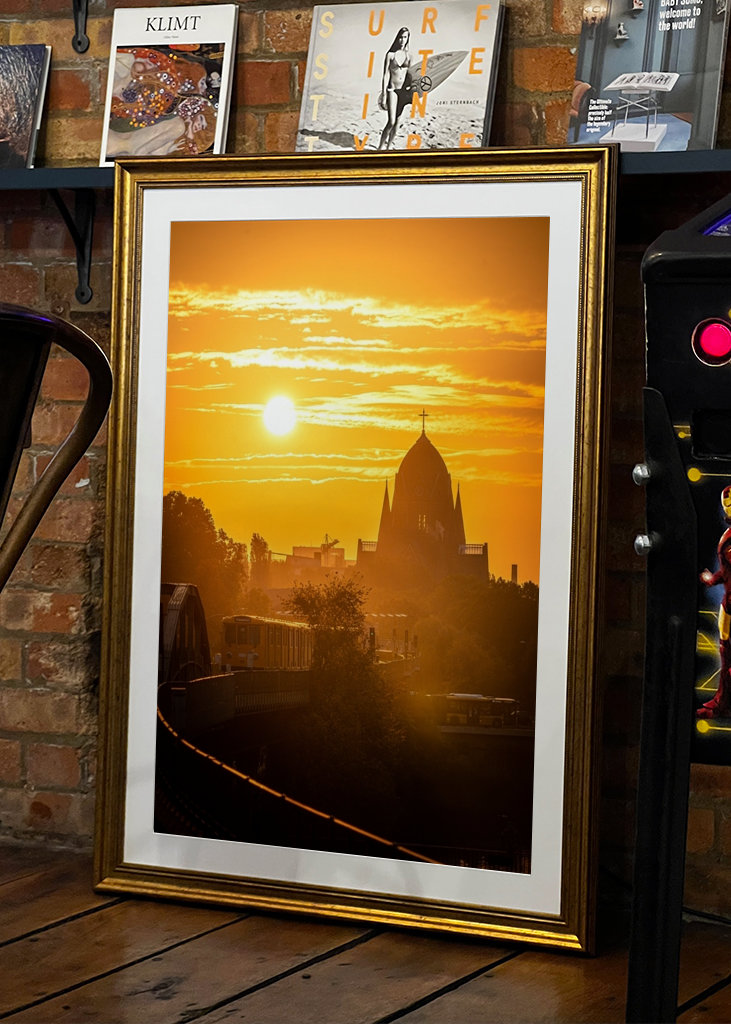 Sonnenaufgang Möckernbrücke