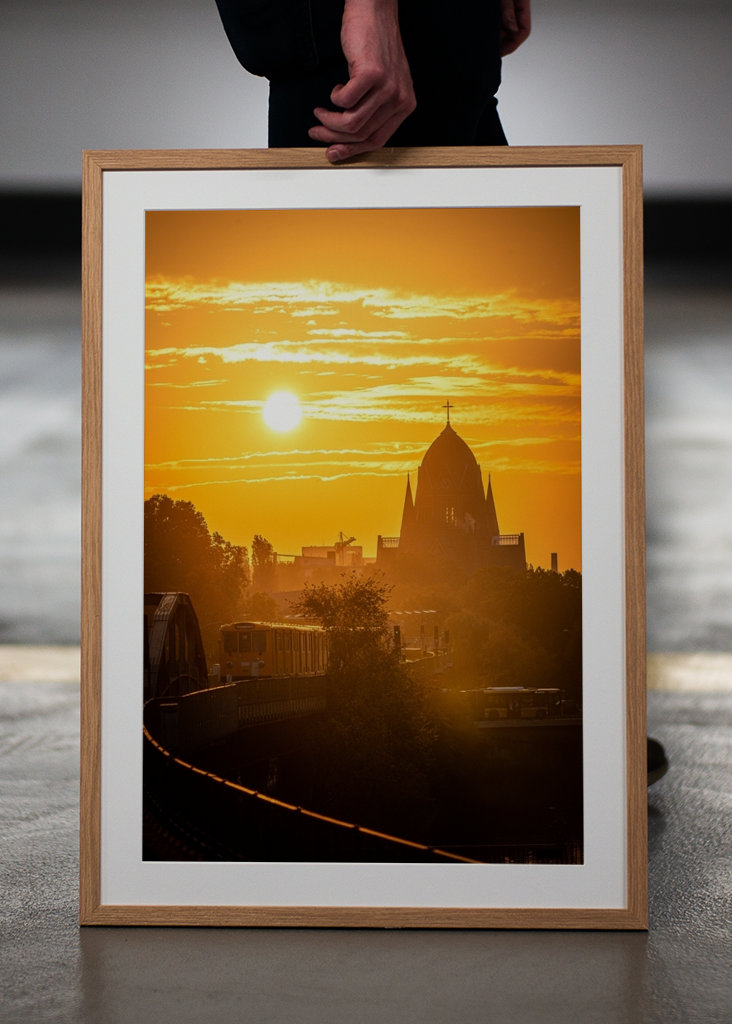 Sonnenaufgang Möckernbrücke