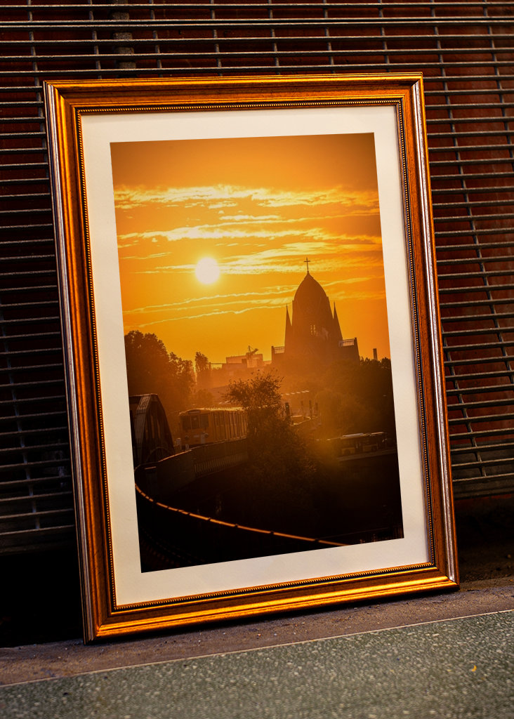 Sonnenaufgang Möckernbrücke