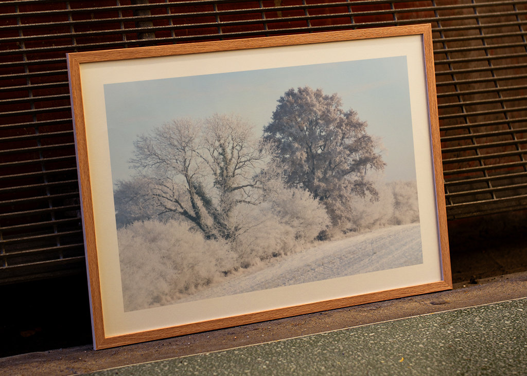 Meklenburská zimní krajina