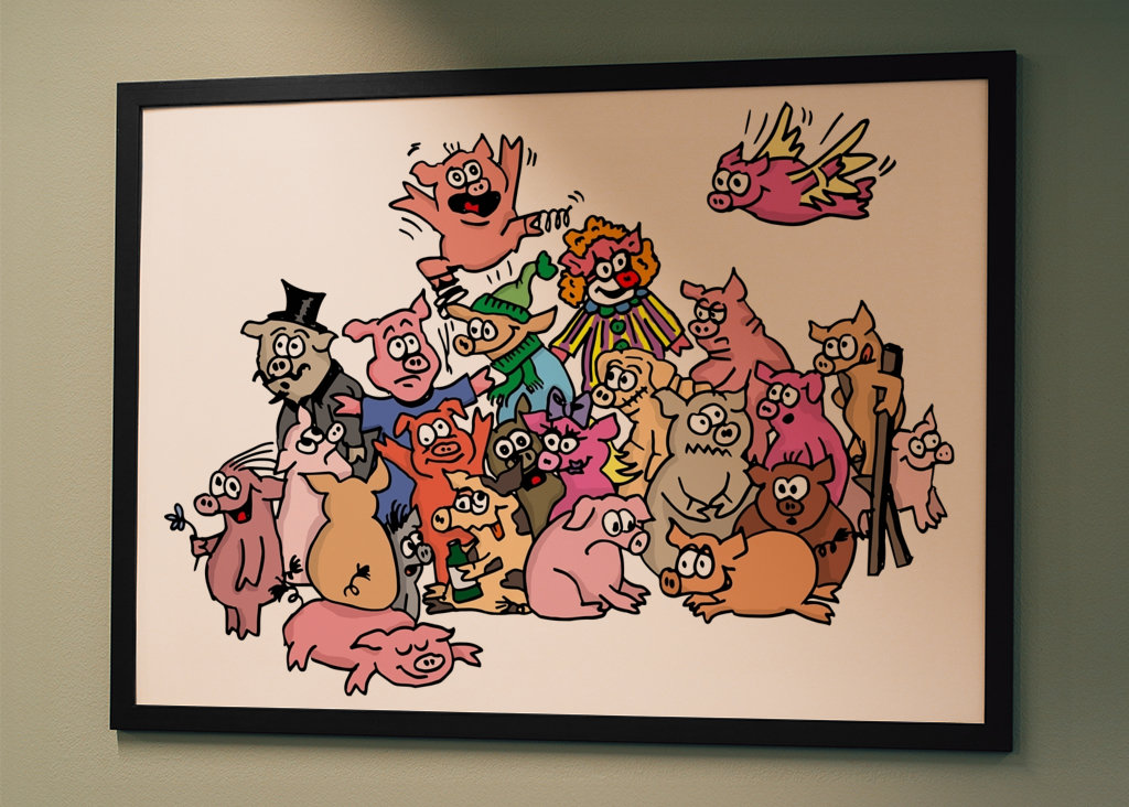 Funny Pigs