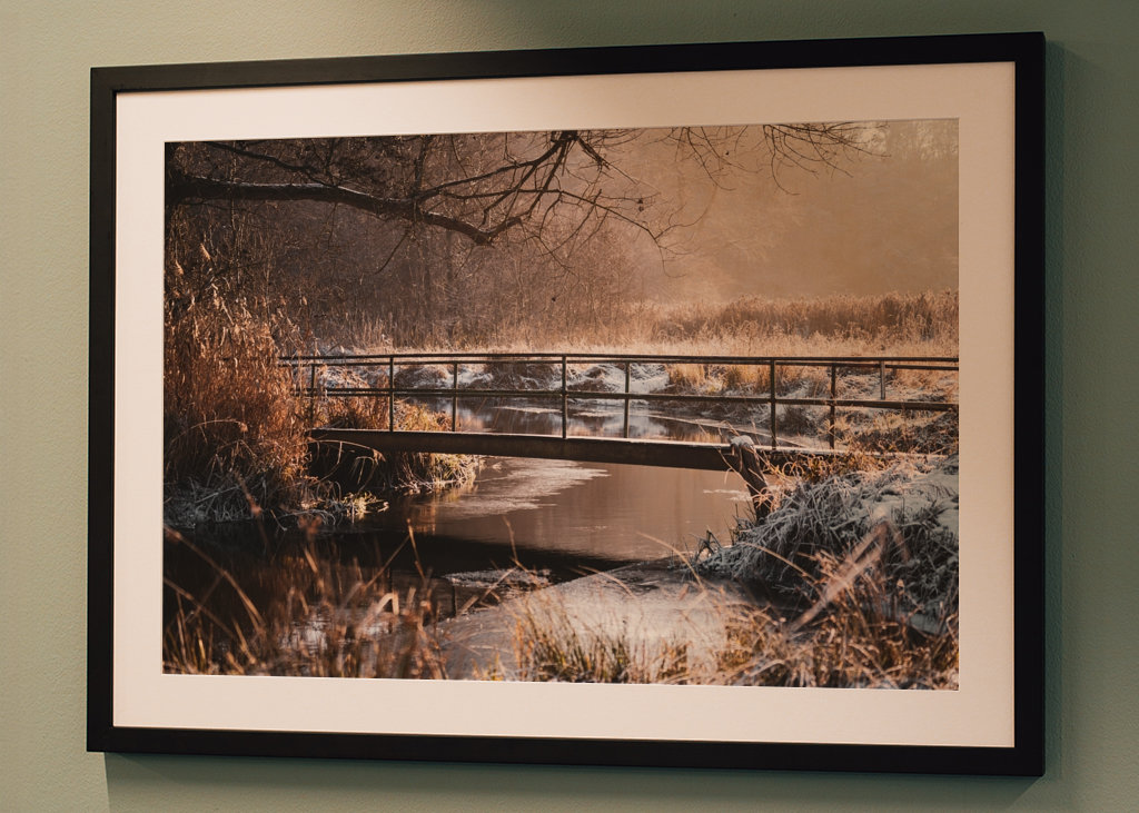 Meklenburská zimní krajina