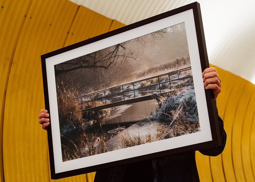 Meklenburská zimní krajina