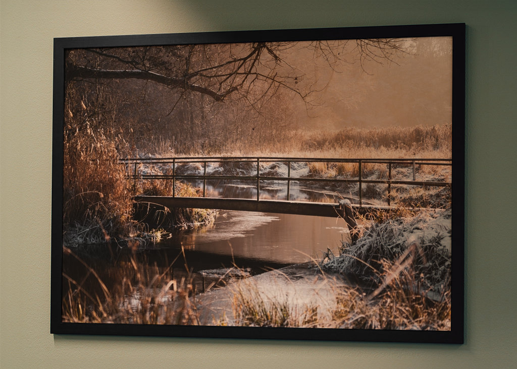 Meklenburská zimní krajina