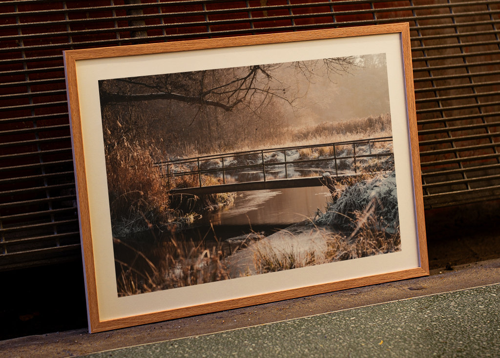 Meklenburská zimní krajina