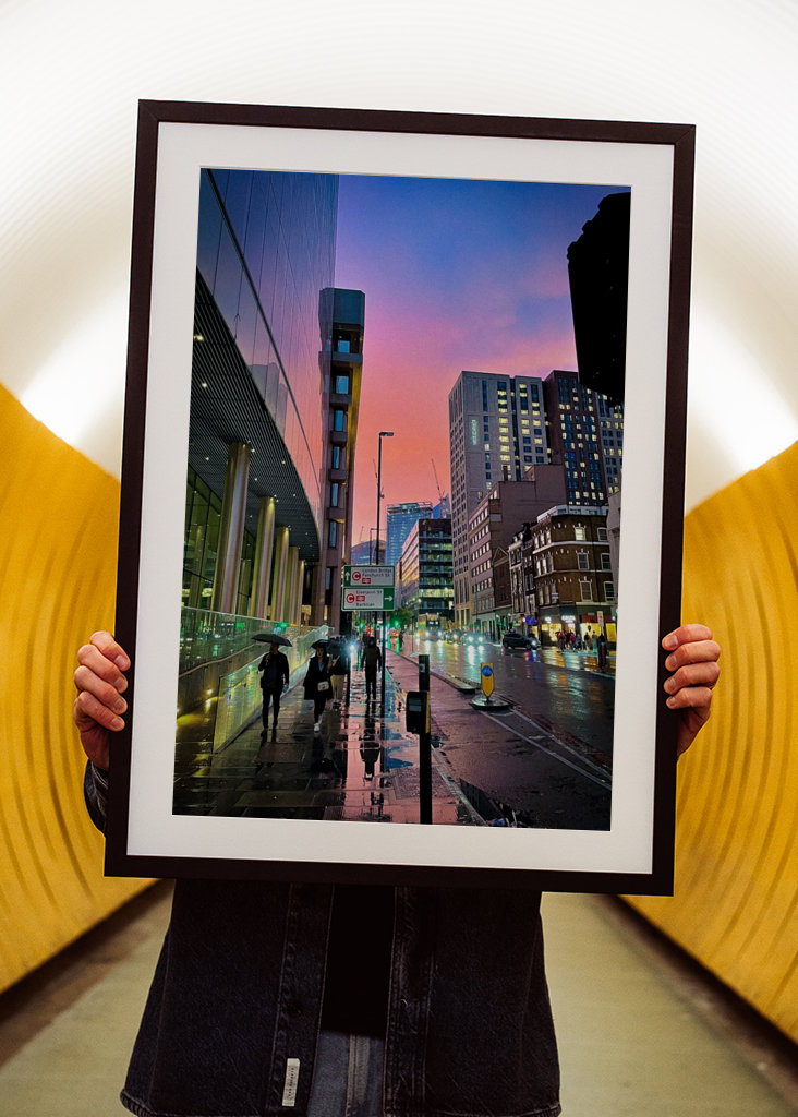 City Sunset in London